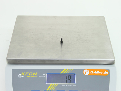 Titanium Screw M5x15 conical black