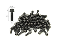 Titanium Screw M5x15 conical black