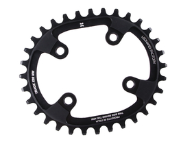LEONARDI RACING Chainring TRACK oval 1-speed | BCD 76 for...