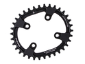 LEONARDI RACING Chainring TRACK oval 1-speed | BCD 76 for SRAM Cranks 32 Teeth