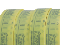 TUNE Felgenband Tubeless Tape 11 m gelb mit Logo 24 mm