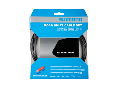 SHIMANO Dura Ace Shift Cable Set Polymer coated black