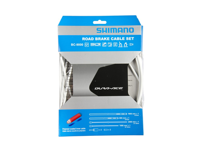 SHIMANO Bremszug Set Dura Ace BC-9000 Polymer beschichtet weiß