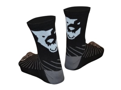 WOLF TOOTH Sock Guy Wool Socks | black