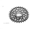 ABSOLUTE BLACK Kettenblatt Direct Mount narrow wide für SRAM BB30 Short Spindle | SuperBOOST Kurbel | schwarz