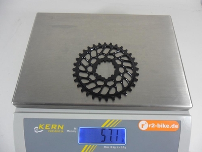ABSOLUTE BLACK Kettenblatt Direct Mount narrow wide fr SRAM BB30 Short Spindle | SuperBOOST Kurbel | schwarz 32 Zhne