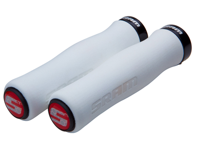 SRAM Grips Contoured Locking Grips Foam rot | schwarz