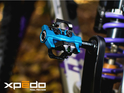 XPEDO Pedale Cyclocross | CXR Stahlachse XMF-10AC blau