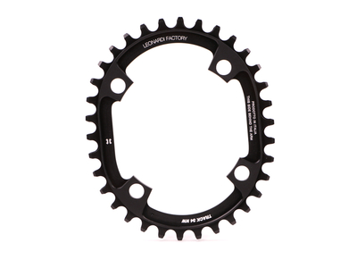 LEONARDI RACING Chainring Oval TRACK 1.3 1-speed BCD 104