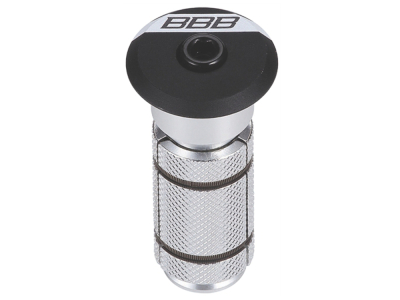 BBB CYCLING Aheadkappe mit Expander BAP-03 matt schwarz