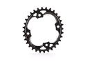 ABSOLUTE BLACK Chainring oval 1-speed BCD 94 narrow-wide | black 32 Teeth