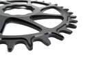 GARBARUK Kettenblatt Melon Direct Mount oval | 1-fach narrow-wide Specialized S-Works | Lightning Kurbel 34 Zähne schwarz