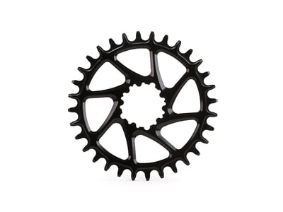 GARBARUK Kettenblatt Round Direct Mount | 1-fach narrow-wide SRAM BB30 Kurbel 34 Zähne schwarz