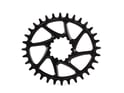 GARBARUK Chainring Melon Direct Mount oval | 1-speed narrow-wide SRAM BB30 Crank 30 Teeth black