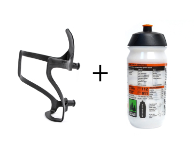 TUNE Bottle Cage Rechtsträger including Bottle 500 ml