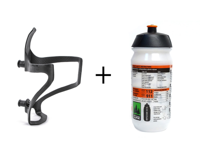 TUNE Bottle Cage Linkstrger including Bottle
