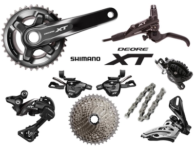 shimano xt complete group m8000 2x11 477 50 2 x 11