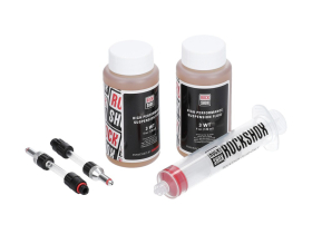 thumbnail interactive-video image 1 of RockShox Maxima Plush 3WT Suspension Oil – 1L Bottle For Rear Shock & Charger Damper Service 1 of 5