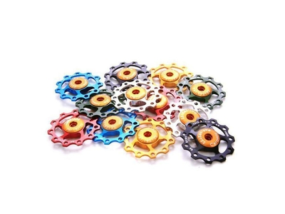 KCNC Jockey Wheel Set | 12 Teeth black