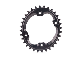 ABSOLUTE BLACK Chainring oval XTR M9000 1-speed BCD 96...