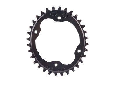 ABSOLUTE BLACK Chainring oval XTR M9000 1-speed BCD 96 narrow-wide | black 32 teeth