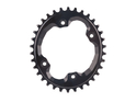 ABSOLUTE BLACK Chainring oval XTR M9000 1-speed BCD 96 narrow-wide | black 32 teeth