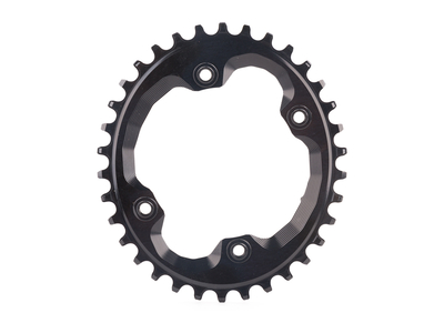 ABSOLUTE BLACK Chainring oval XTR M9000 1-speed BCD 96 narrow-wide | black 34 teeth