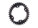 ABSOLUTE BLACK Chainring oval XTR M9000 1-speed BCD 96 narrow-wide | black 34 teeth