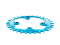 GARBARUK Kettenblatt Melon oval 1-fach narrow-wide LK 76 SRAM XX1 28 Zähne blau