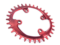 GARBARUK Chainring Melon oval 1-speed narrow-wide BCD 76 SRAM XX1 36 teeth black