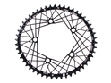 KCNC Chainring K6 Road Oval compact BCD 110 | 50 Teeth outside black