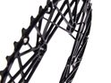 KCNC Chainring K6 Road Oval compact BCD 110 | 50 Teeth outside black