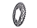 KCNC Chainring K6 Road Oval compact BCD 110 | 50 Teeth outside black
