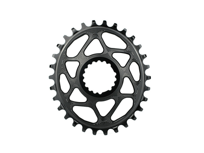 ABSOLUTE BLACK Chainring Direct Mount oval for Cannondale Hollowgram Crank | black