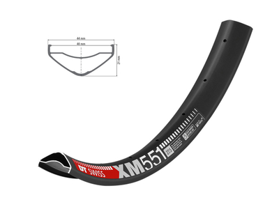 DT Swiss Rim 27,5" | 650B" XM 551 28 Holes