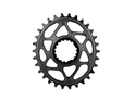 ABSOLUTE BLACK Chainring Direct Mount oval for Cannondale Hollowgram Crank | black 30 Teeth