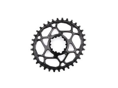 ABSOLUTE BLACK Chainring Direct Mount oval | narrow wide for SRAM Crank | black 30 Teeth