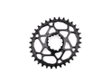 ABSOLUTE BLACK Chainring Direct Mount oval | narrow wide for SRAM Crank | black 32 Teeth