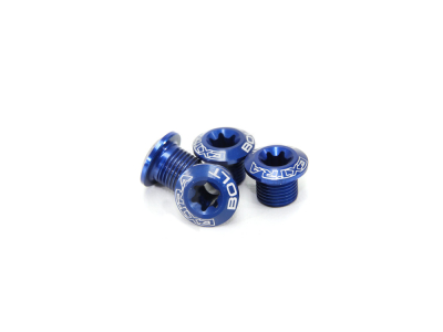 EXTRALITE Chainring Bolts ExtraBolt 1.2 | 4 Piece blue