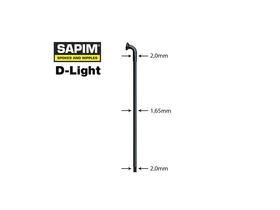 SAPIM Speiche D-Light schwarz 252 mm