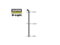 SAPIM Spoke D-Light black 286 mm
