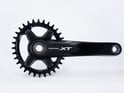 GARBARUK Chainring Melon oval 1-speed narrow-wide BCD 96 Shimano XT-M8000 Crank 30 Teeth black