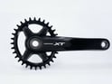 GARBARUK Chainring Melon oval 1-speed narrow-wide BCD 96 Shimano XT-M8000 Crank 34 Teeth red