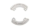 HOPE Bash Plate 1/4 Bash Plate BCD104 | Pair silver 36