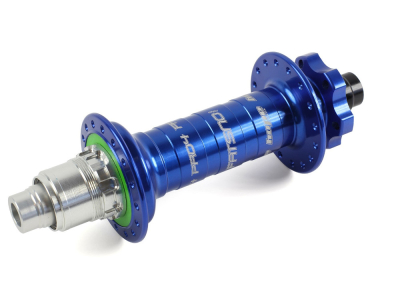 HOPE Rear Hub Pro 4 | Fatsno 12 x 197 mm Thru Axle | Freehub Body SRAM XD blue