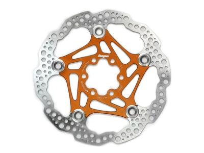 HOPE Brake Disc Floating two part 160 mm purple