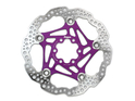 HOPE Brake Disc Floating two part 160 mm purple