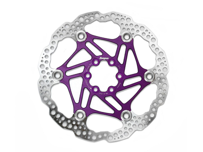 HOPE Bremsscheibe Floating Rotor zweiteilig 183 mm | purple