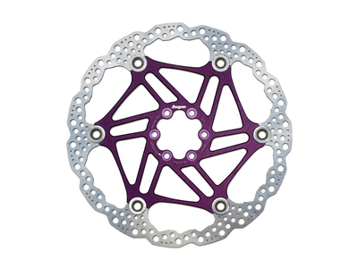 HOPE Bremsscheibe Floating Rotor zweiteilig 200 mm | purple