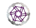 HOPE Brake Disc Floating two part 203 mm purple